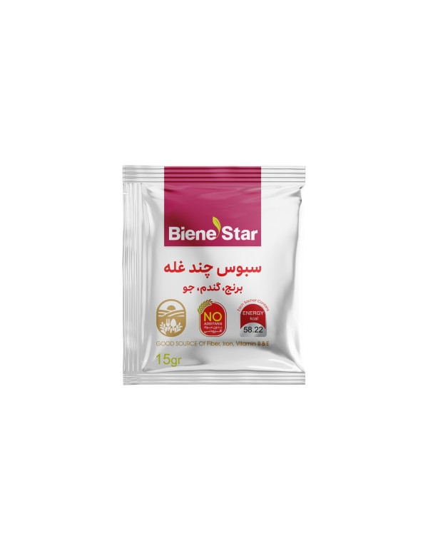 سبوس چند غله دکتر بیز وزن ۳۷۵ گرم