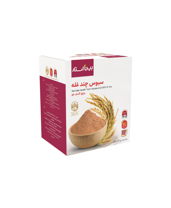 سبوس چند غله دکتر بیز وزن ۳۷۵ گرم